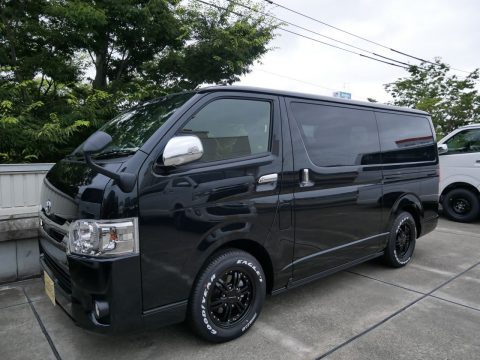 新車ハイエースV　ダークプライム2　ディーゼル4WD